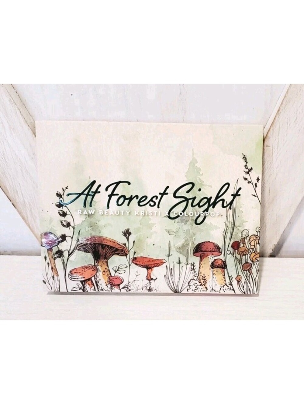 Raw Beauty Kristi x ColourPop At Forest Sight Eyeshadow Palette Rare - USA Made